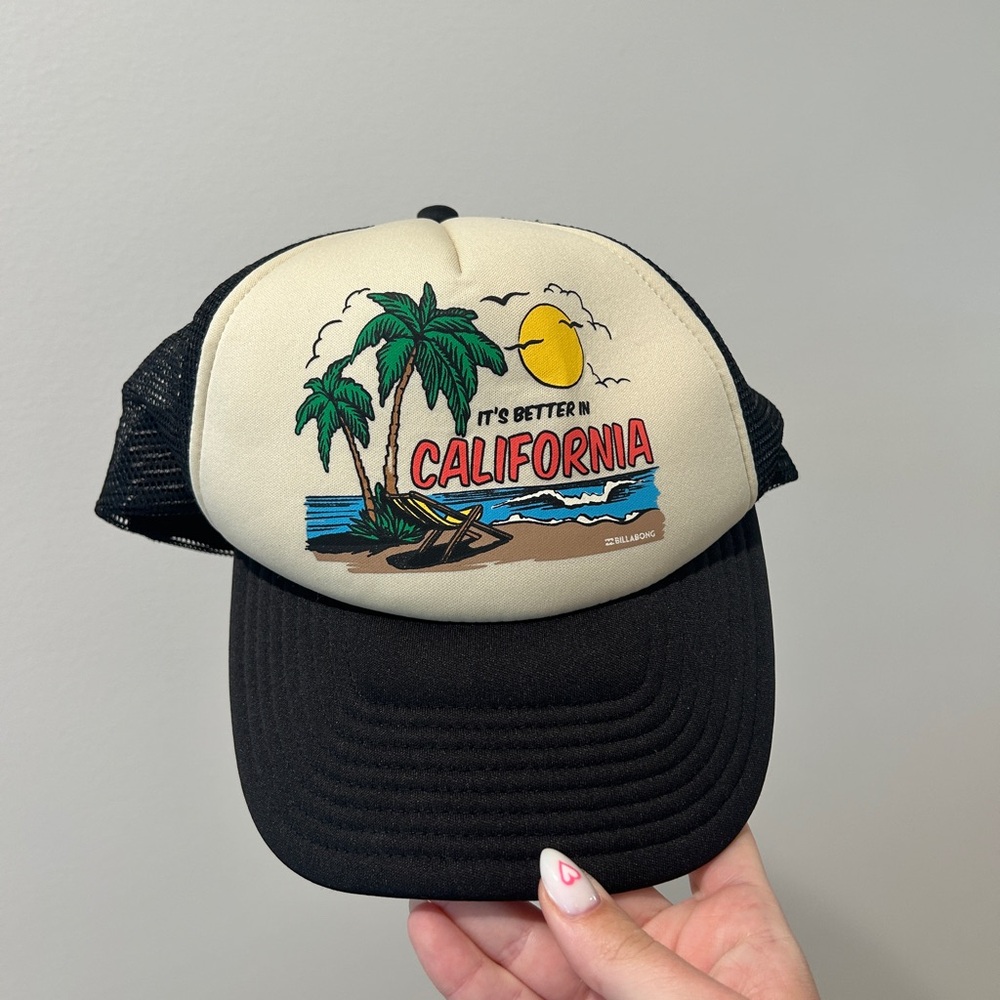 California Graphic Trucker Hat Billabong